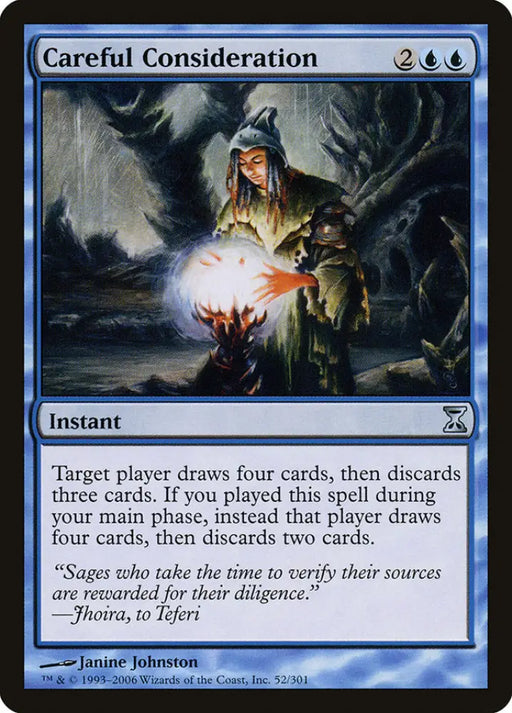Careful Consideration [Time Spiral] - MTG Single