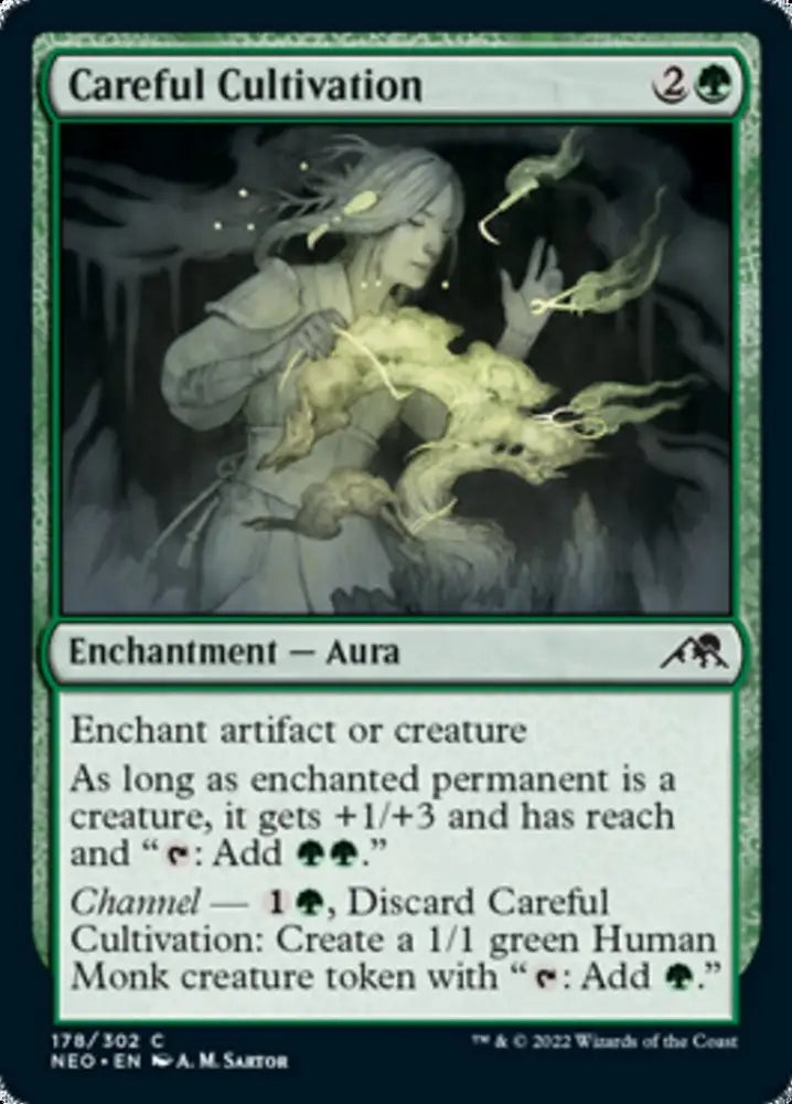Careful Cultivation [Kamigawa: Neon Dynasty] - MTG Single