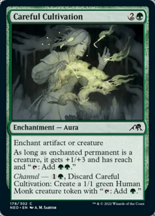 Careful Cultivation [Kamigawa: Neon Dynasty] - MTG Single