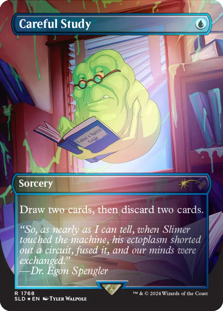 Careful Study (Rainbow Foil) [Secret Lair Drop Series] - MTG Single