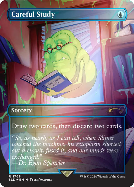 Careful Study (Rainbow Foil) [Secret Lair Drop Series] - MTG Single