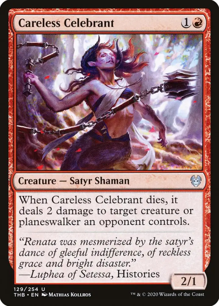 Careless Celebrant [Theros Beyond Death] - MTG Single