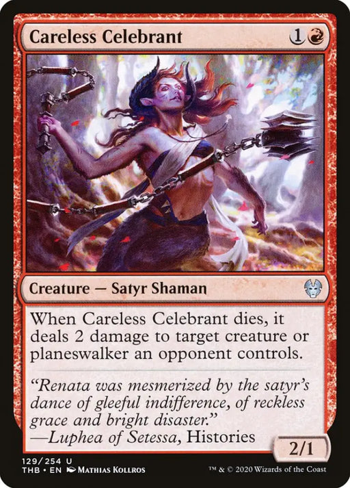 Careless Celebrant [Theros Beyond Death] - MTG Single