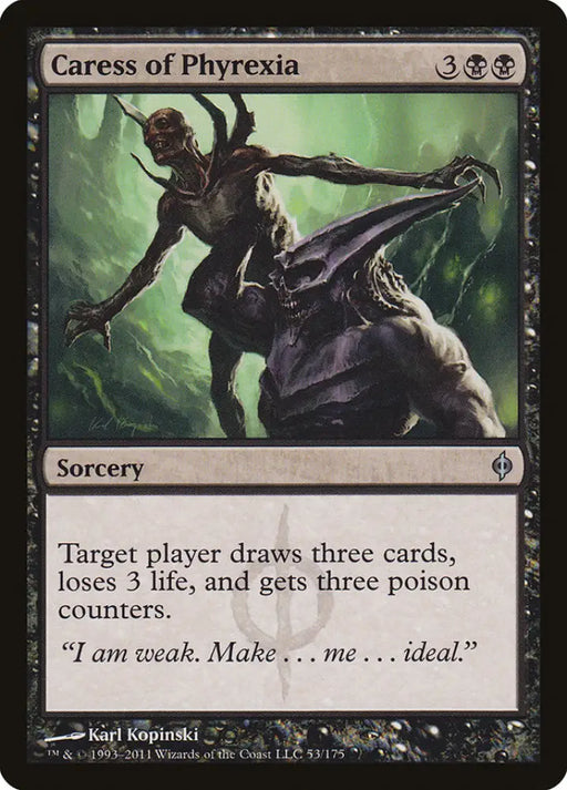 Caress of Phyrexia [New Phyrexia] - MTG Single