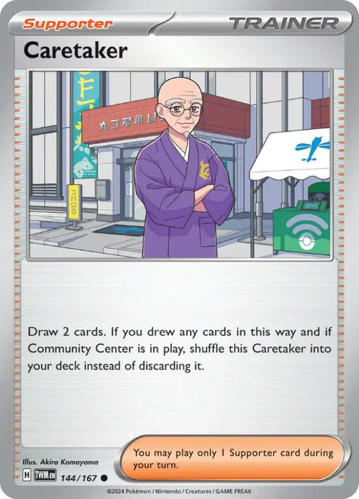 Caretaker (144/167) [Scarlet & Violet: Twilight Masquerade] - Pokemon Single