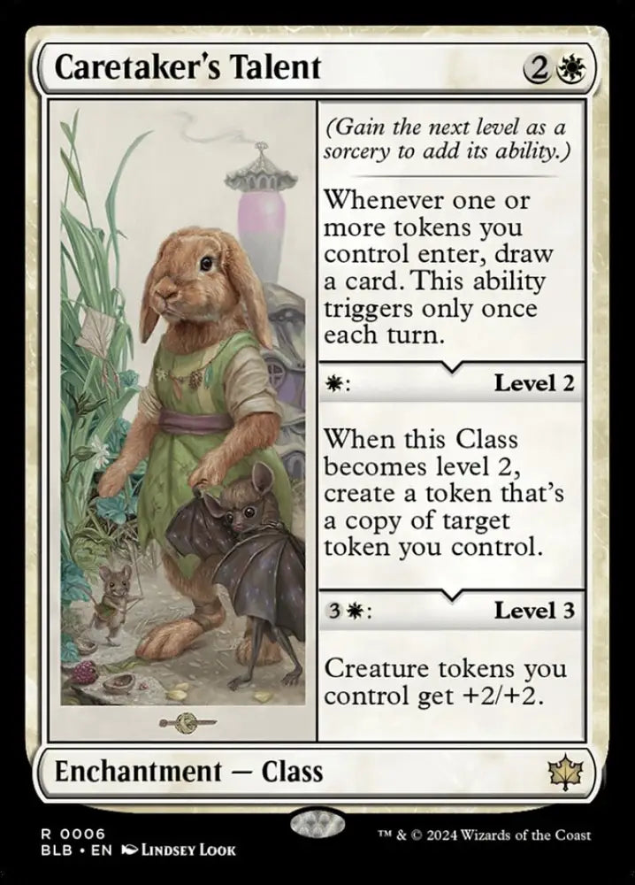 Caretaker’s Talent [Bloomburrow] - MTG Single