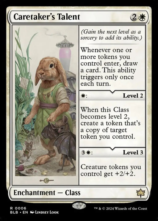 Caretaker’s Talent [Bloomburrow] - MTG Single