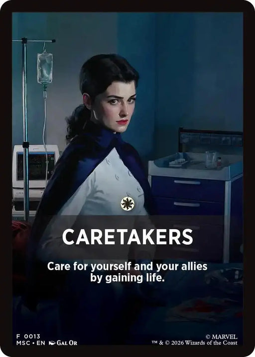 Caretakers Theme Card (13) [Marvel Super Heroes Commander]