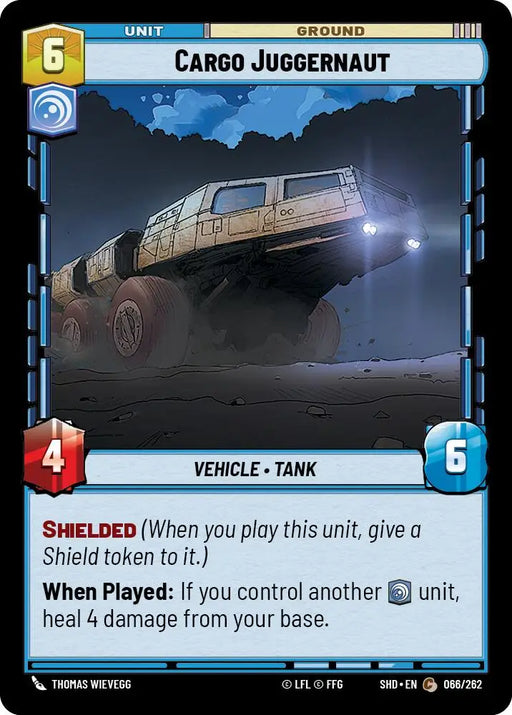 Cargo Juggernaut (066/262) [Shadows of the Galaxy] - Star Wars: Unlimited Single