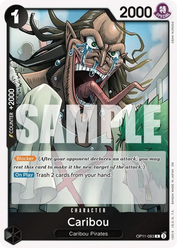 Caribou (OP11-083) [A Fist of Divine Speed]