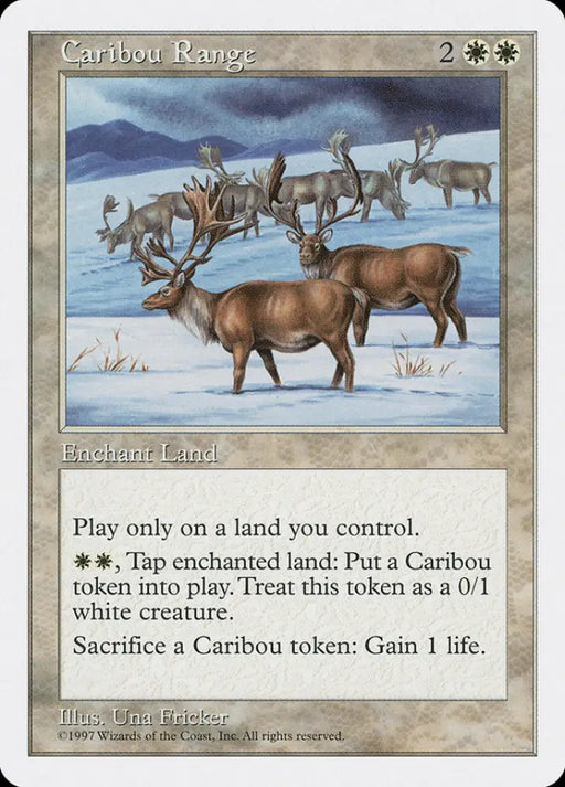 Caribou Range [Fifth Edition] - MTG Single