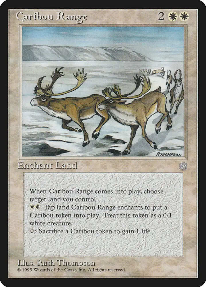 Caribou Range [Ice Age] - MTG Single