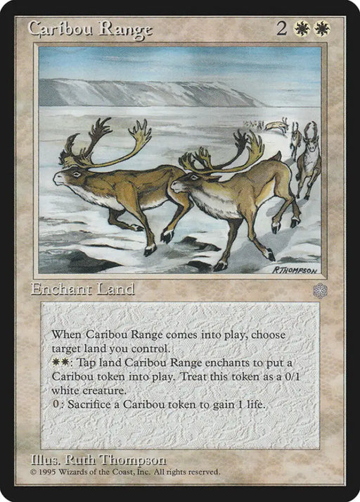 Caribou Range [Ice Age] - MTG Single