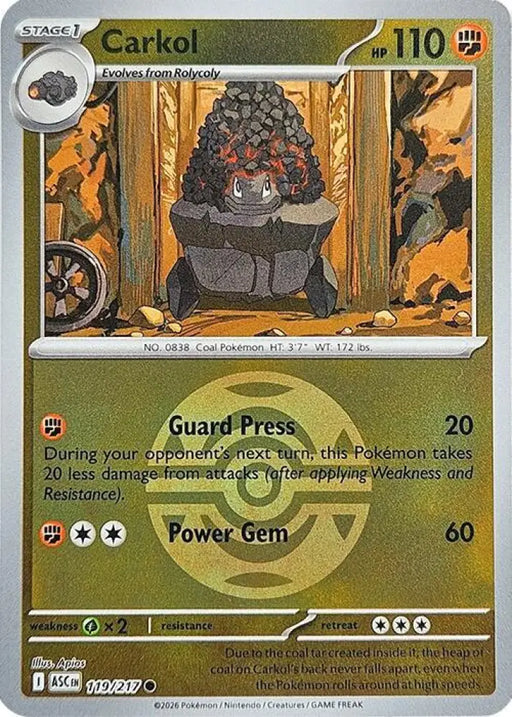 Carkol (Dusk Ball) (119/217) [ME: Ascended Heroes]