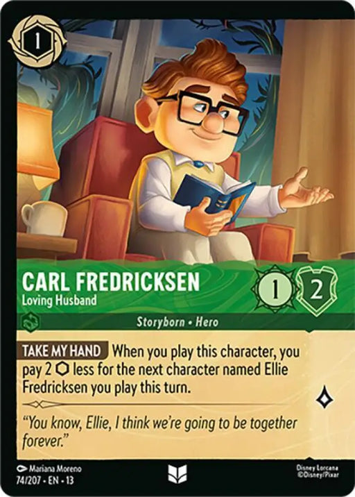 Carl Fredricksen - Loving Husband (Foil) (74/204) [Attack of the Vine!]