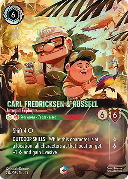 Carl Fredricksen & Russell - Intrepid Explorers (Enchanted) (237/204) [Attack of the Vine!]