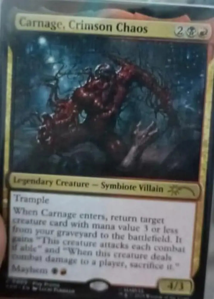 Carnage, Crimson Chaos (99999) [Marvel's Spider-Man]