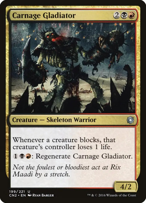 Carnage Gladiator [Conspiracy: Take the Crown] - MTG Single