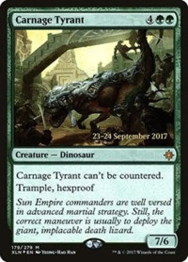 Carnage Tyrant (179) [Prerelease Cards]