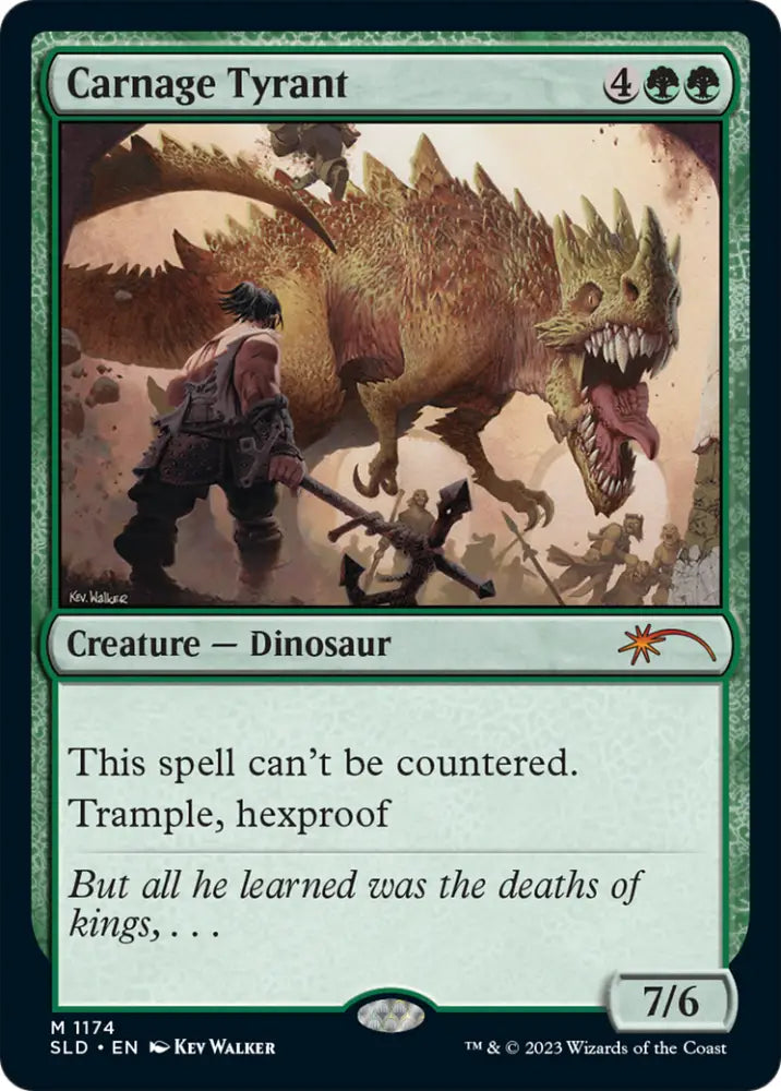 Carnage Tyrant [Secret Lair Drop Series] - MTG Single