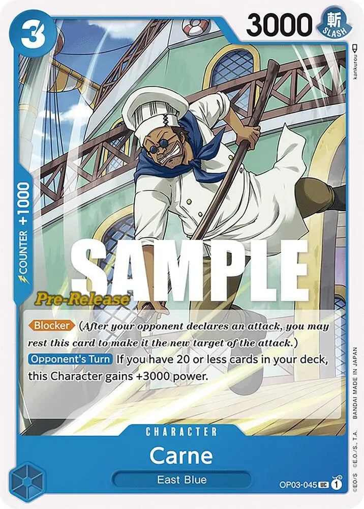 Carne (OP03-045) [Pillars of Strength Pre-Release Cards]