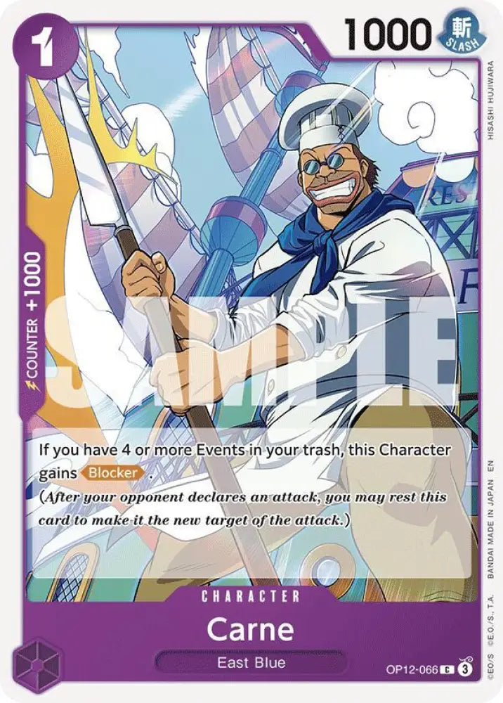 Carne (OP12-066) [Legacy of the Master]