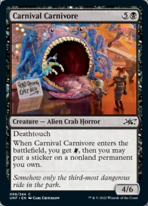 Carnival Carnivore [Unfinity] - MTG Single