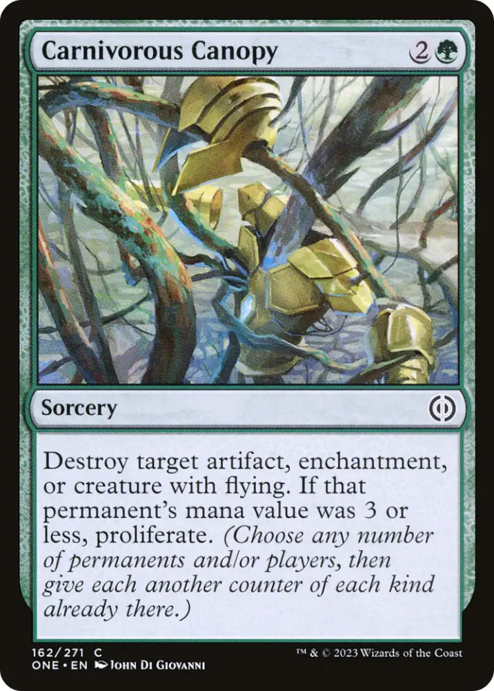Carnivorous Canopy [Phyrexia: All Will Be One] - MTG Single
