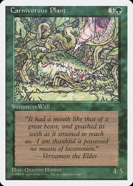 Carnivorous Plant [Fourth Edition] - MTG Single