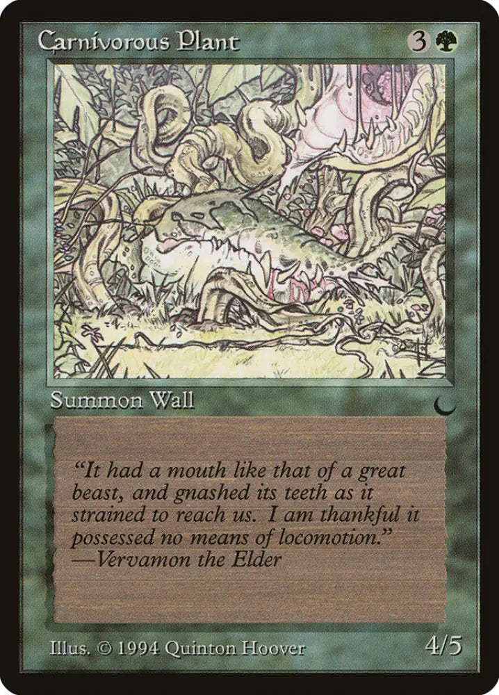 Carnivorous Plant [The Dark] - MTG Single
