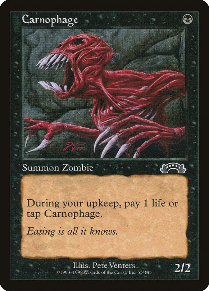 Carnophage [Exodus] - MTG Single