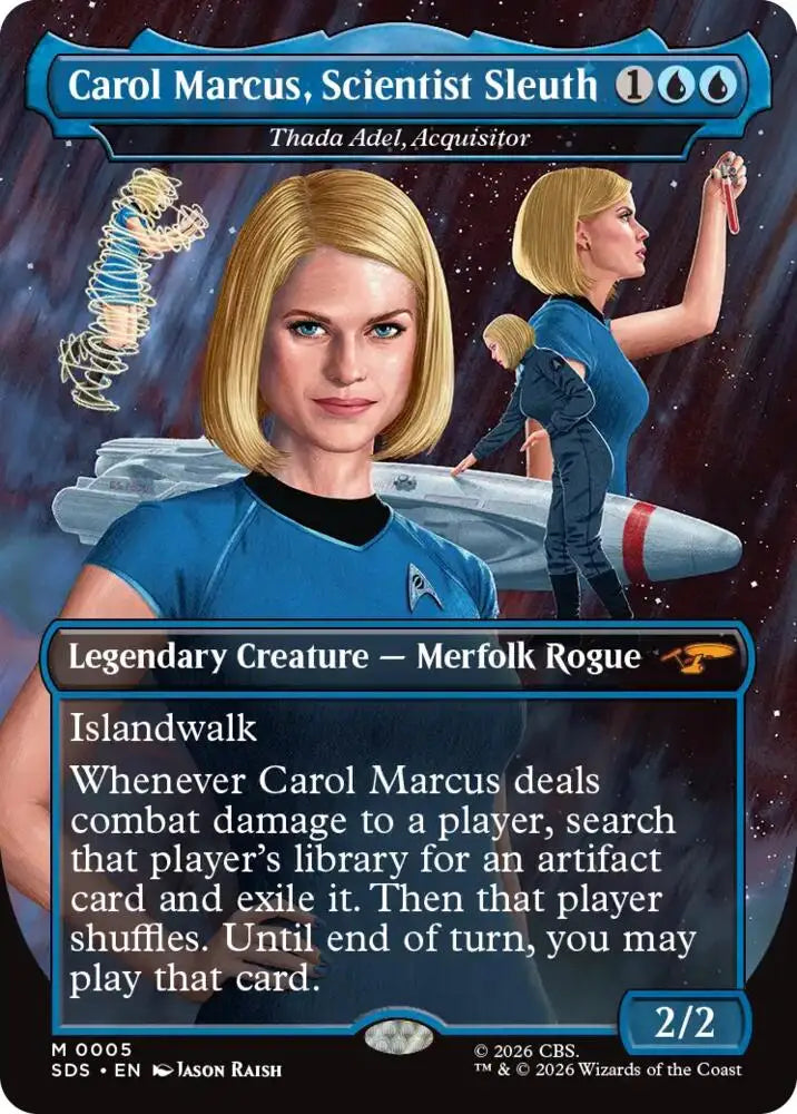 Carol Marcus, Scientist Sleuth - Thada Adel, Acquisitor (Borderless) (5) [Star Trek: Stardates]