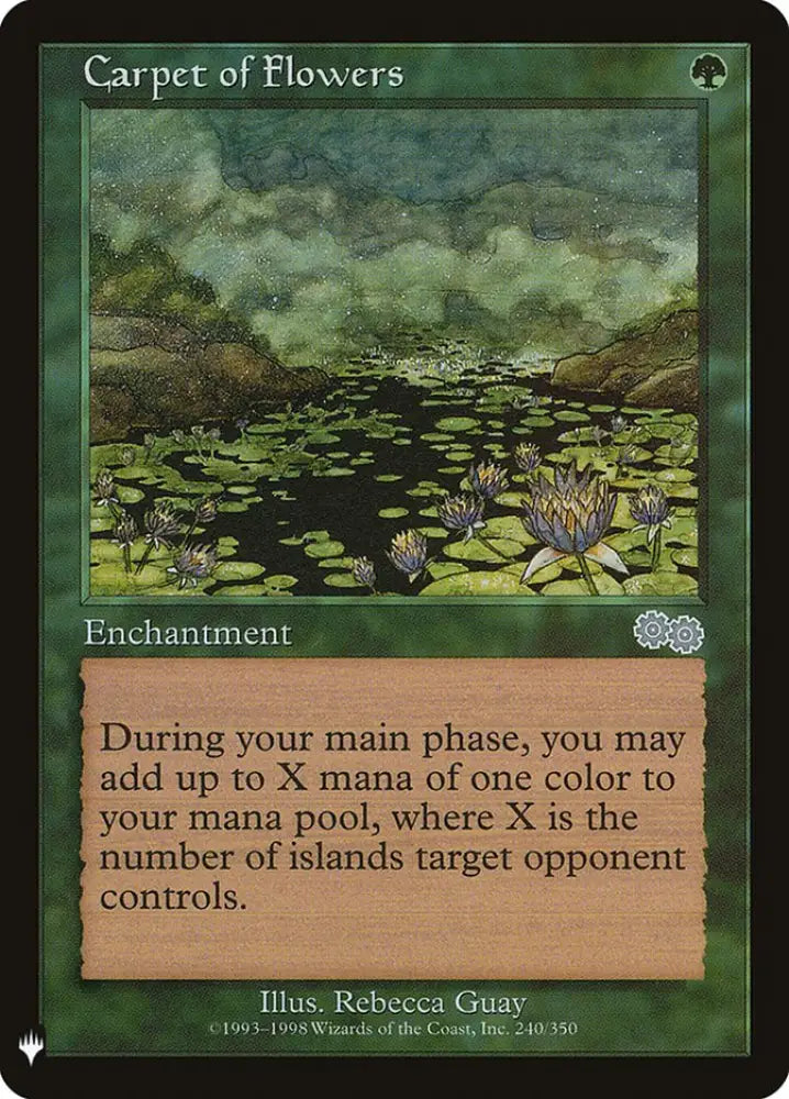 Carpet of Flowers [Mystery Booster] - MTG Single
