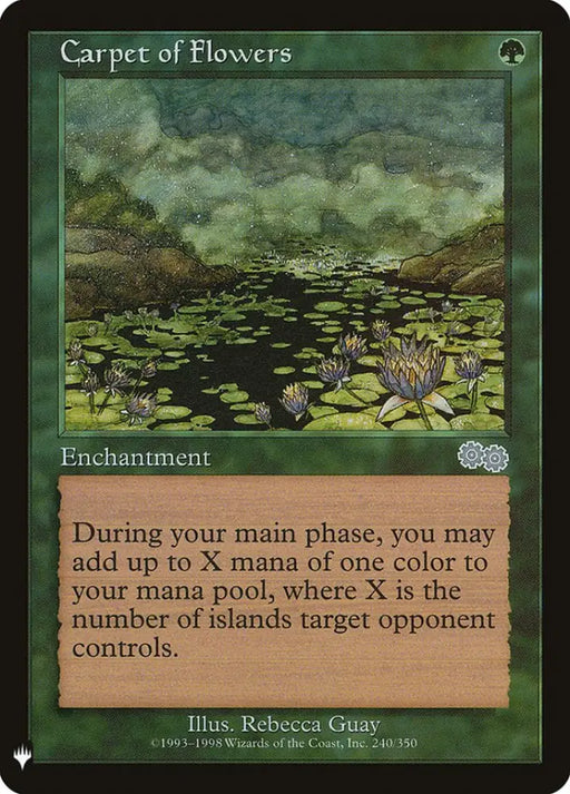 Carpet of Flowers [Mystery Booster] - MTG Single