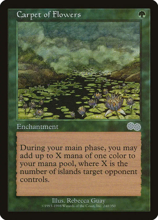 Carpet of Flowers [Urza’s Saga] - MTG Single