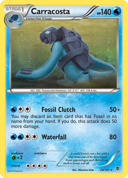 Carracosta (28/101) [Black & White: Plasma Blast] - Pokemon Single