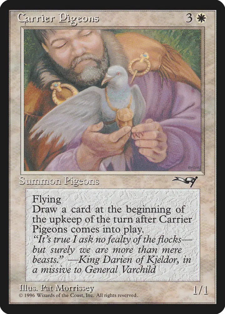 Carrier Pigeons (Holding Pigeon) [Alliances] - MTG Single