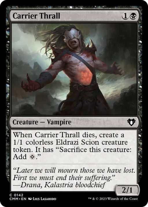 Carrier Thrall [Commander Masters] - MTG Single
