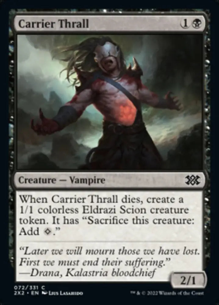 Carrier Thrall [Double Masters 2022] - MTG Single