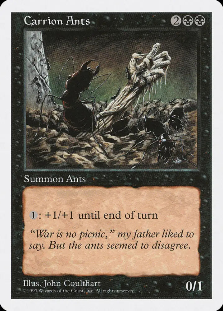 Carrion Ants [Fifth Edition] - MTG Single