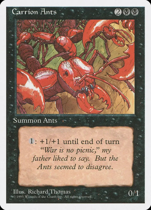 Carrion Ants [Fourth Edition] - MTG Single