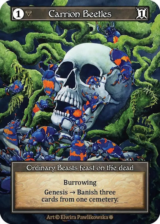 Carrion Beetles (Foil) [Gothic]
