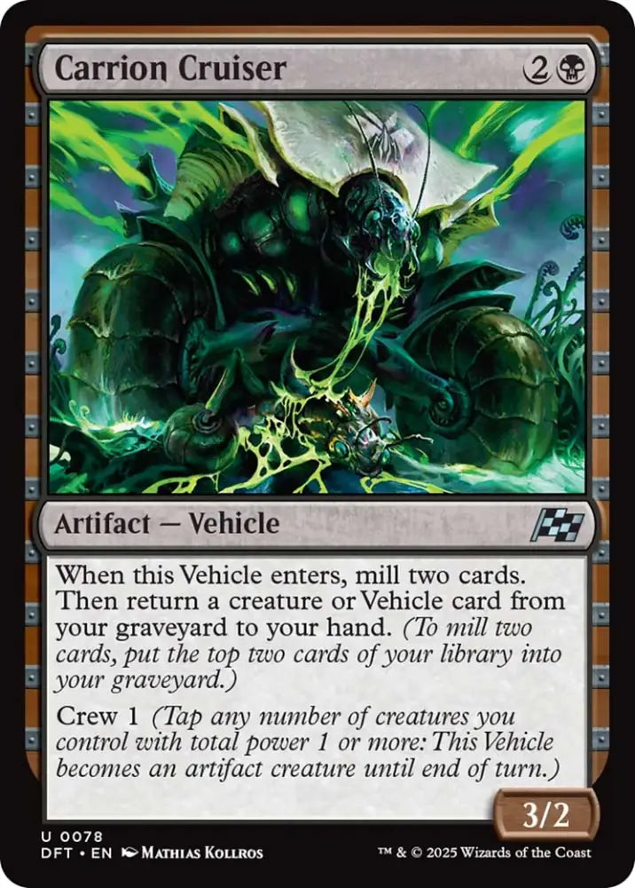 Carrion Cruiser [Aetherdrift] - MTG Single