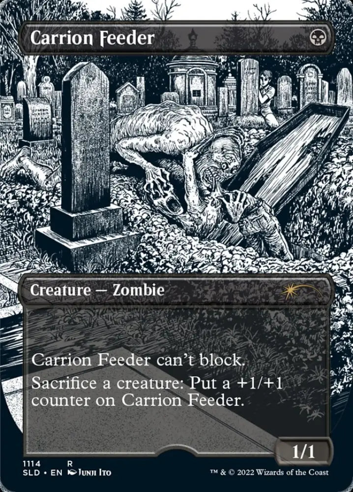 Carrion Feeder (Borderless Etched Foil) [Secret Lair Drop Series] - MTG Single