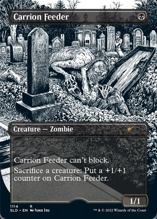 Carrion Feeder (Borderless Etched Foil) [Secret Lair Drop Series] - MTG Single