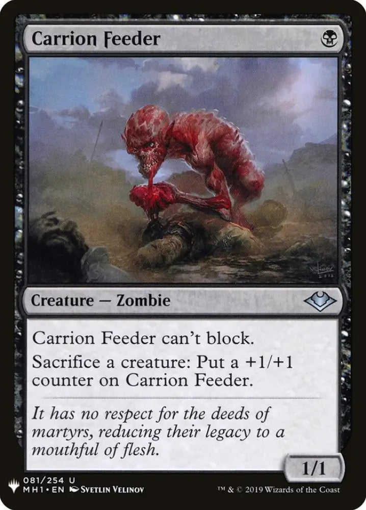 Carrion Feeder [Mystery Booster] - MTG Single