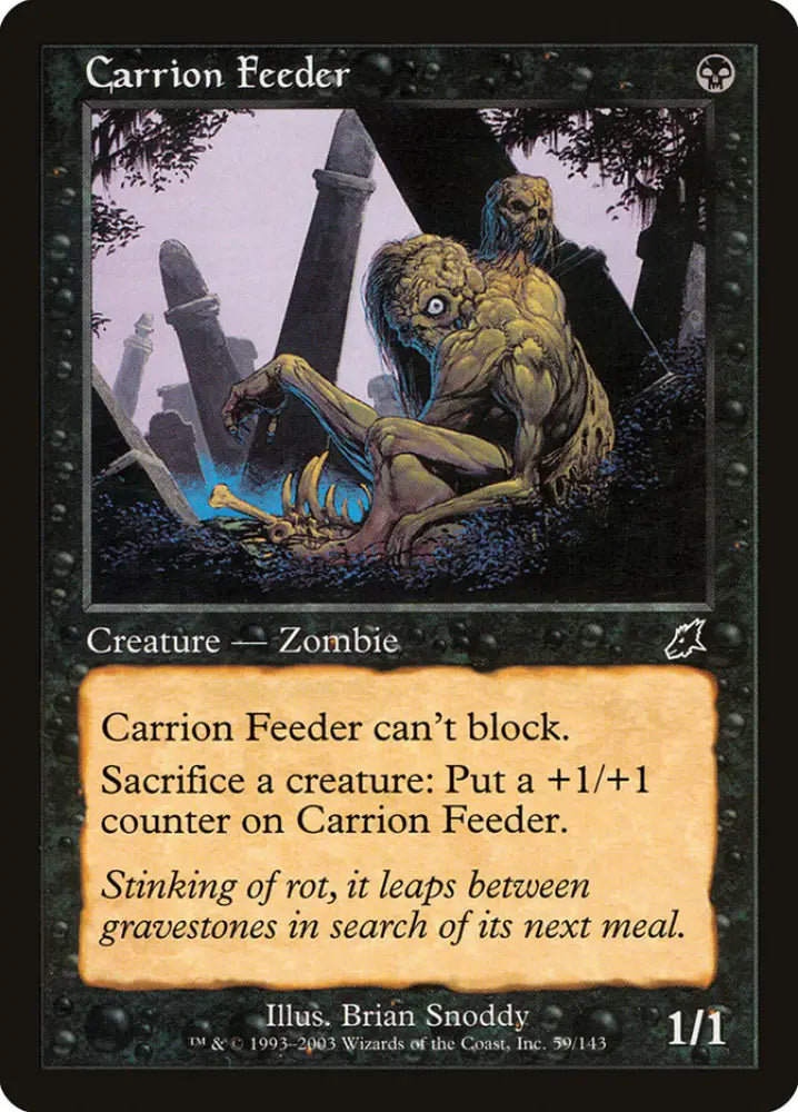 Carrion Feeder [Scourge] - MTG Single