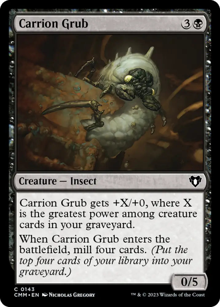 Carrion Grub [Commander Masters] - MTG Single