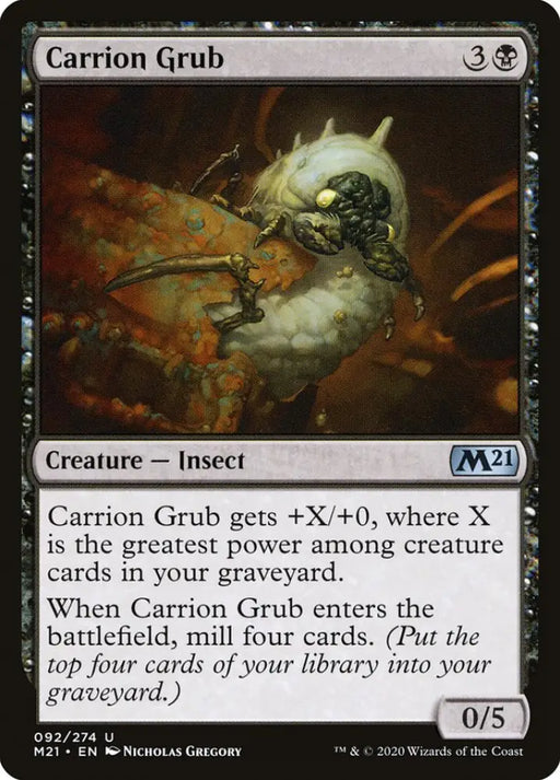 Carrion Grub [Core Set 2021] - MTG Single