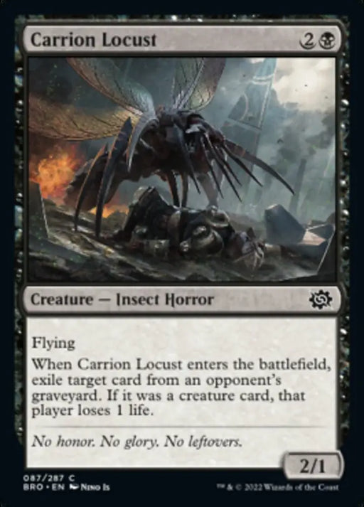 Carrion Locust [The Brothers’ War] - MTG Single